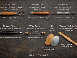 Clay Sculpting Tools Names